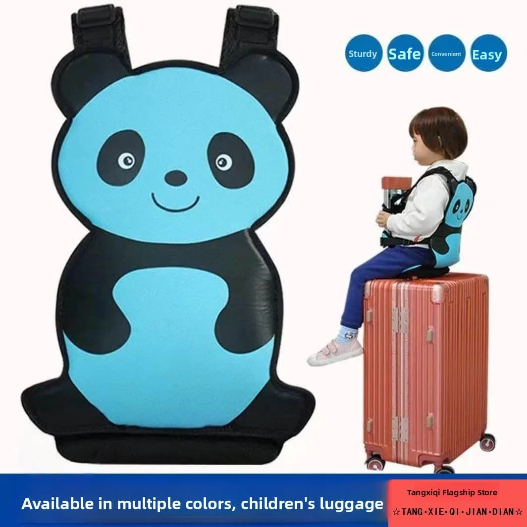 Children's Luggage Cushion Baby Carrier Suitcase Infant Child Travel Pad Can Sit Baby Safety Strap