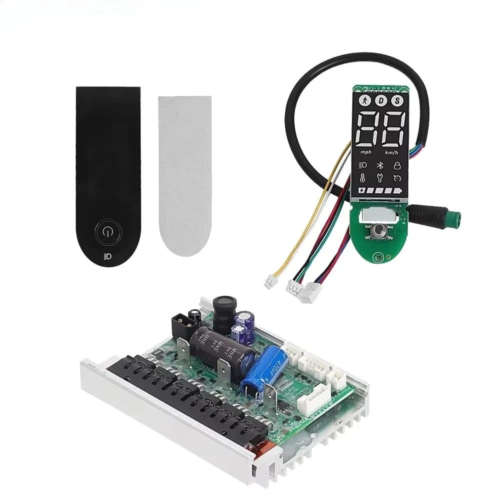 Controller solo per Xiaomi 4 lite (Gen 1) Circuito scooter elettrico Scheda madre Pannello di visualizzazione Schermo Cruscotto Set di coperture Parti
