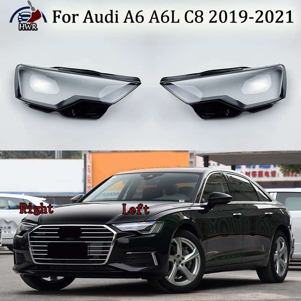 Faro Copertura Lente Trasparente Paralume Faro In Vetro Borsette Sostituire Paralume Originale Per Audi A6 A6L C8 2019 2020 2021