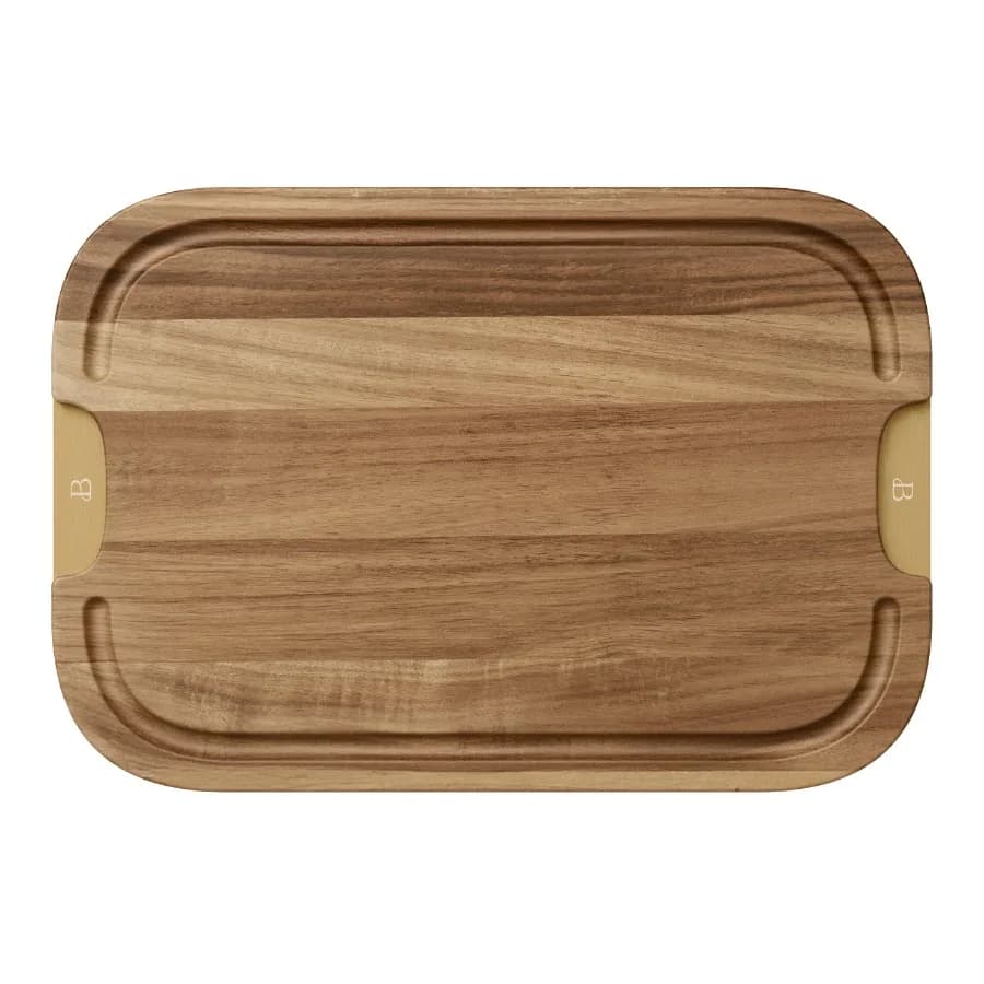 Reversible Acacia 11" x 16" Wood Cutting and Serving Board by Drew Barrymore