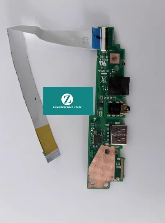 PER ASUS ZenBook Flip 14 Q406DA UX462DA AUDIO USB LETTORE DI SCHEDE SD SCHEDA CON CAVO