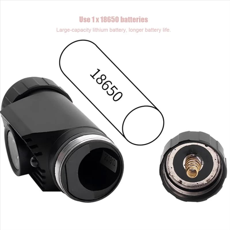 Faro ricaricabile ABJO-Led, faro con fascia regolabile con sensore di movimento per adulti, campeggio all'aperto, corsa, equitazione, facile Insta