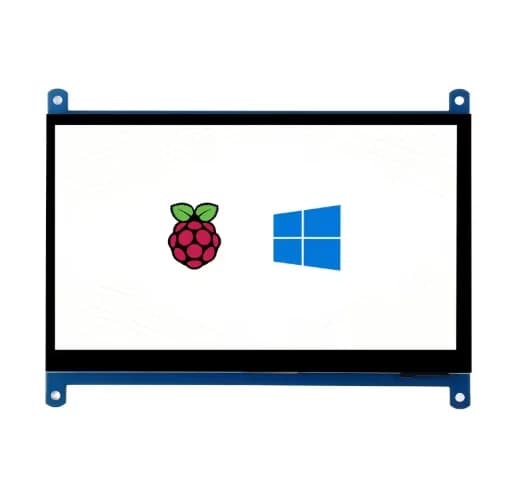 7inch HDM LCD (C) Waveshare Capacitive Touch Screen IPS Computer Monitor Display for Raspberry Pi 5 4B 3B Zero Zero W Zero WH+