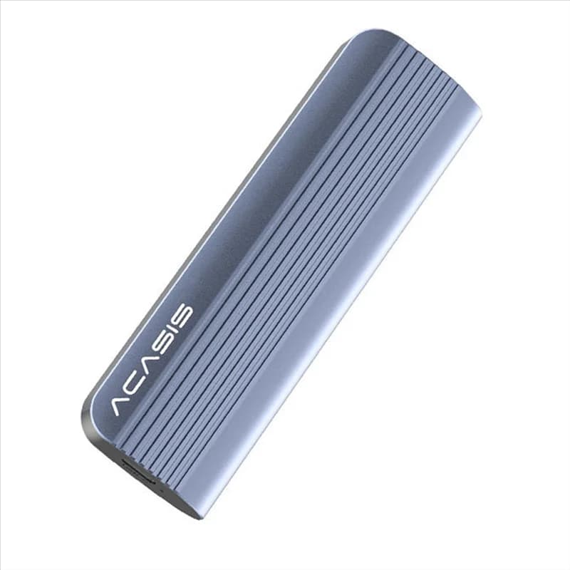 New-ACASIS Custodia SSD M2 Adattatore per custodia SSD SATA M.2 Nvme Custodia esterna da 10 Gbps Custodia per disco rigido massimo