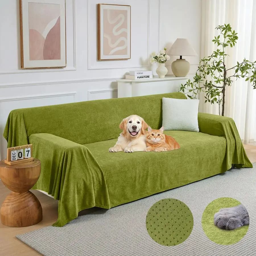 Cover for Cans Waterproof Anti-scratch Lavabile Anti-slip, Cover for 3 L Sofa cushions, Reclining, Sectional, Armchair, Sofa