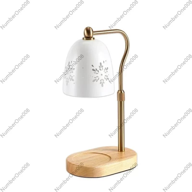 New Wax Melt Light Simple European Style Candle Warmer Aroma Lamp for Bedroom Fragrance Diffuser