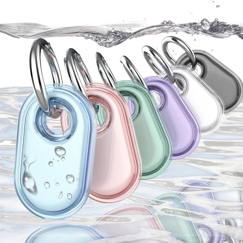 Nuova custodia protettiva in silicone 2024 per Samsung Galaxy SmartTag2 con portachiavi per chiavi, portafoglio, bagagli, animali domestici