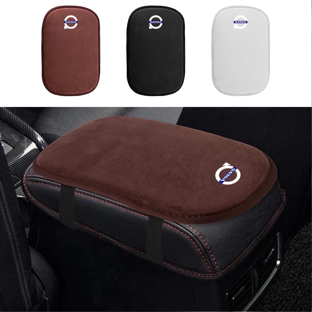 Auto Center Console Pad Auto Arm Seat Box Pad Cover for Volvo V40 V50 S40 S80 XC60 S90 XC90 S60 XC40 C40 S60 V90