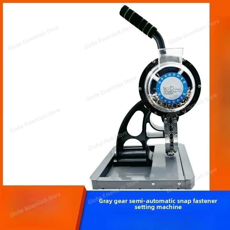 Macchina semiautomatica per abbottonare senza anelli per la stampa di tessuti, tessuti per scatole luminose pubblicitarie, espositore per banner