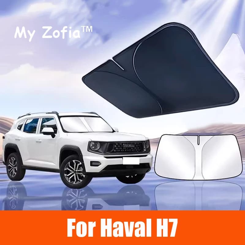 Per GWM Nuovo HAVAL H7 2025 2026 Auto Parabrezza Parasole Copertura Protezione Anti UV Pieghevole facile da riporre Accessori