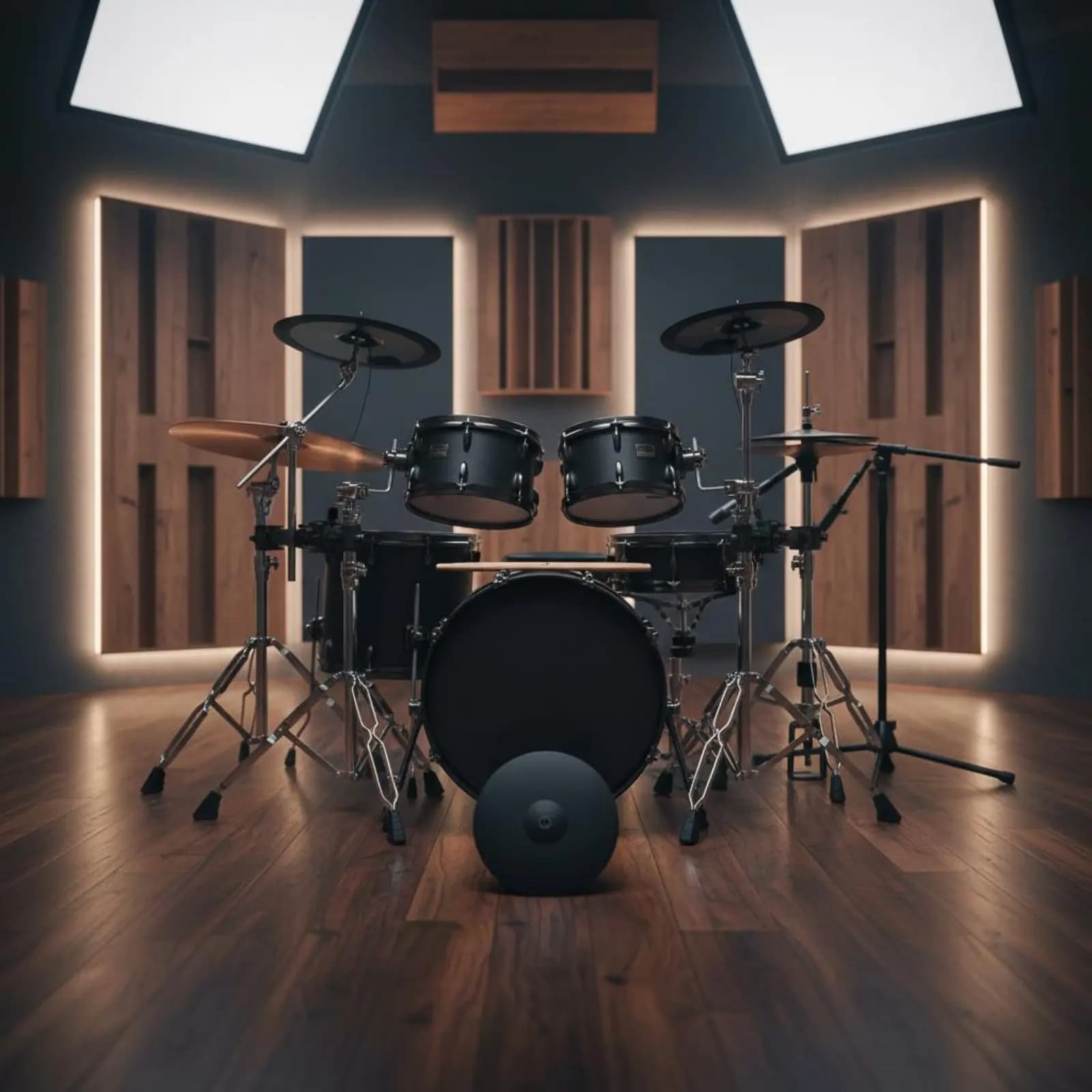 Cymbal Elettronico Realistico con Effetto Swing, Pad per Batteria Elettronica Plug-and-Play, Costruzione Durevole