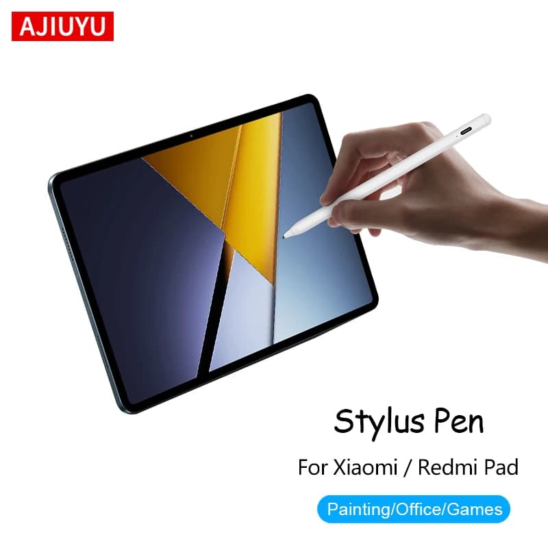 AJIUYU Penna Stilo Per Xiaomi POCO Pad X1 M1 2025 Tablet Penna Per Redmi Pad 2 Pro 12.1 "SE 11 8.7 Schermo Touch Disegno Penna Matita