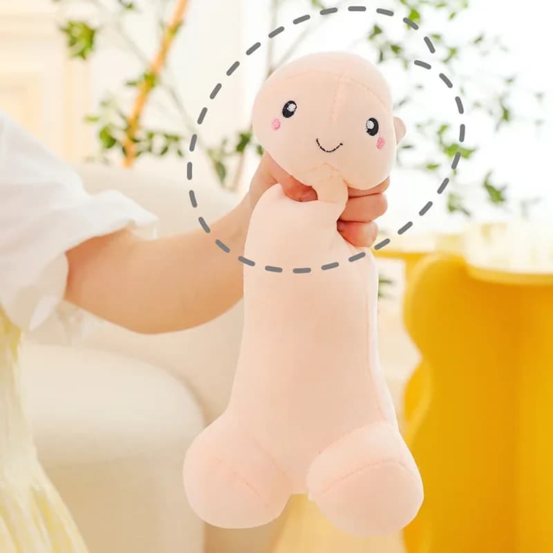 105cm Large Size Penis Makeup Kawaii Soft Simulation Dick Plushie Real Life Sexy Penis Cushion Cushion Gifts