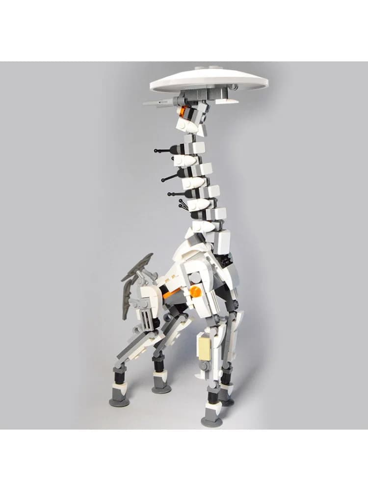 Horizon Zero Dawn Giraffe Building Blocks Giocattolo per bambini, regalo per ragazzi, modello di animale dal collo lungo, set di costruzioni in plastica, educativo