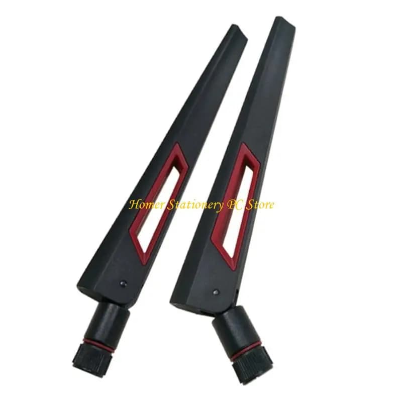 Y5LA 2x Dual-band WiFi 2.4GHz 5.8GHz 10dBi Interfaccia SMA Antenna Router WiFi Wireless Adattatore Antenna per AC88U AC87U