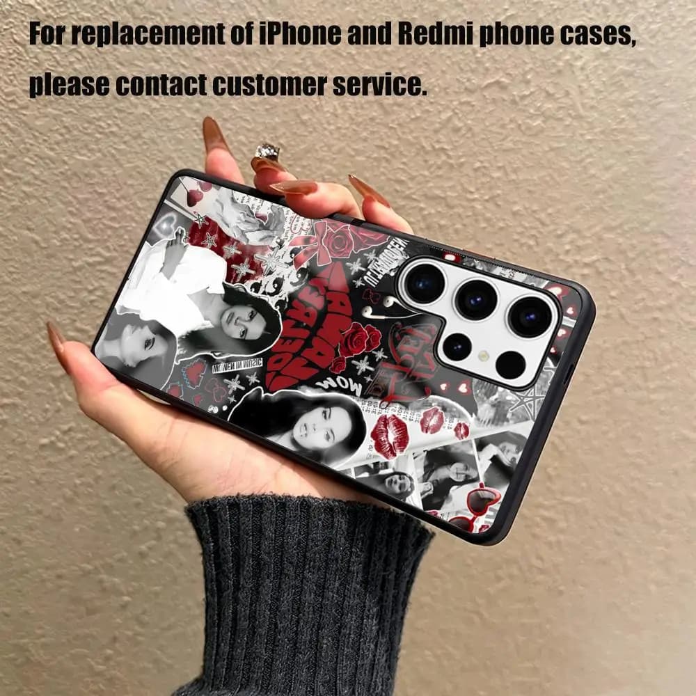 Lana Del R-Rey Popular Singer Phone Case For Samsung S26 S25 S24 S23 S22 S21 S20 Plus Ultra Glass Fold A Magnetic Case