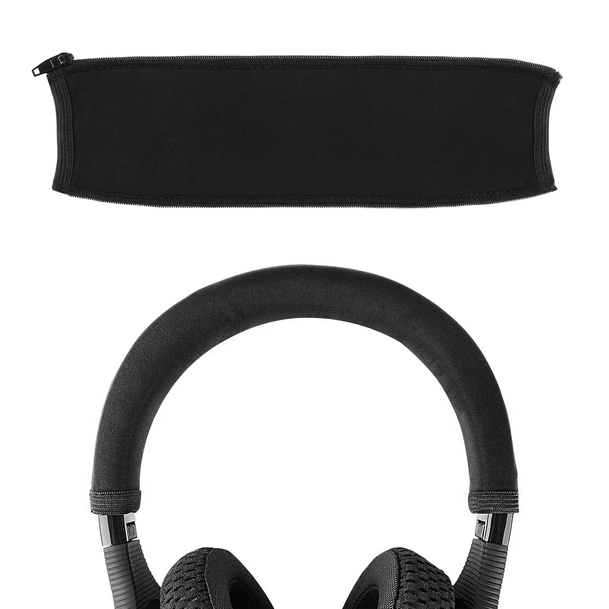 Geekria Flex Tessuto Fascia per capelli compatibile con JBL Under Armour Sport Wireless, UA Sport Wireless Train Cuffie on-ear