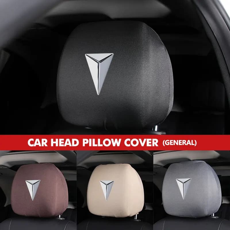 Car Seat Headrest Elastic Pillow Protective Cover Accessories For Deepal Changan SL03 SL0 S7