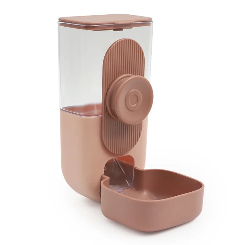Distributore d'acqua sospeso per animali domestici, set di alimentazione automatico per bollitore, ciotola per cibo per gatti