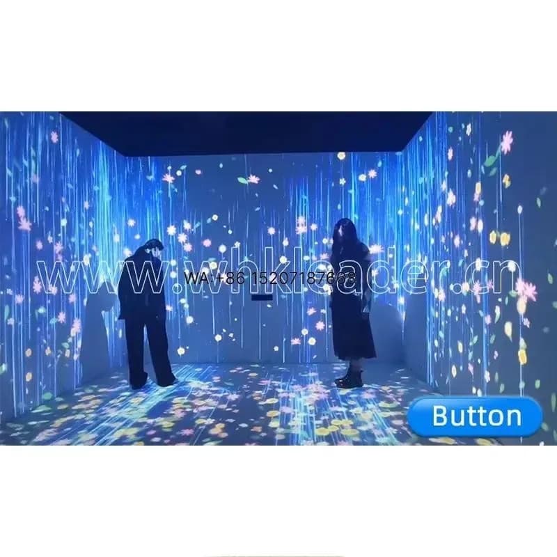 Wmwmnu for 7D Hologram Technology Interactive Software Sport Wall Photo Projector LED Screen Interactive Games Sensors