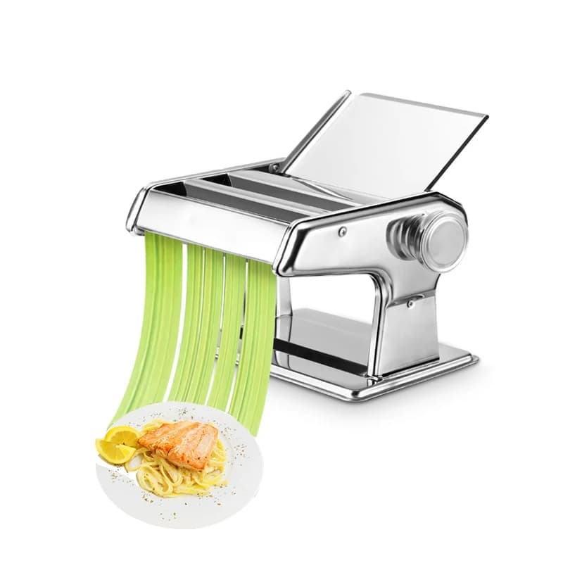 Macchina per noodle manuale Mini pressa per uso domestico Macchina per pasta Gnocco di verdure Macchina per fare noodle Taglierina per spaghetti