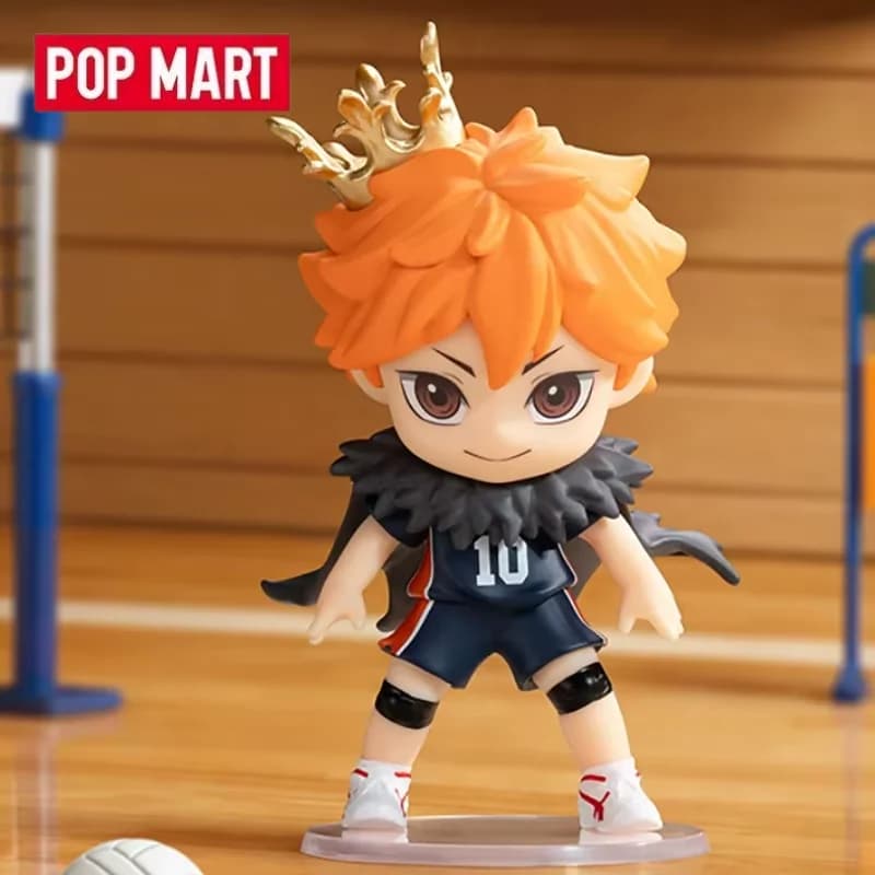 POPMART HAIKYU!! OFF-COURT VIBES Series Blind Box Toys Mystery Box Guess Bag Doll Desktop Ornaments Collection Cute Anime Figure