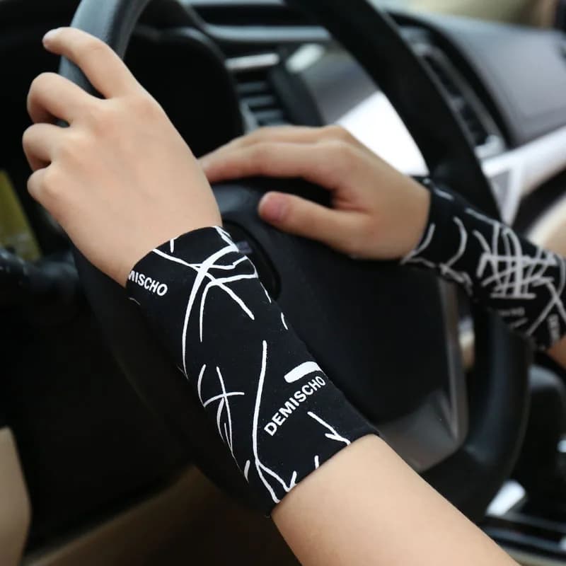 Decorate men's wrist, summer fashion, slim trend, sport, fitness, breathable, feminine sweat, yoga, sun, exercise, cover, scar, tattoo