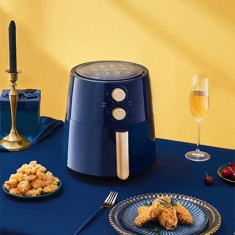 Air Fryer 4.5L Household Fryer Low Oil Light Fat Non Stick Air Oven Multi-function Potato Chips Electromechanical Fryer