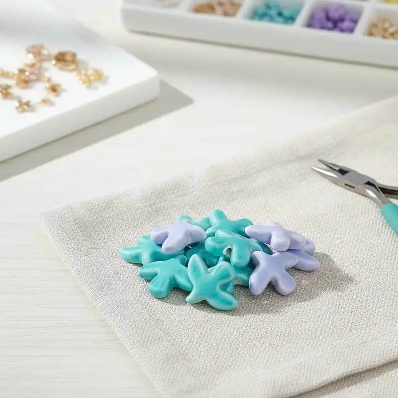 10 Pezzi Ciondoli a Forma di Colomba della Pace in Ceramica, Accessori Fai-da-Te per Creazioni Artigianali e Regali