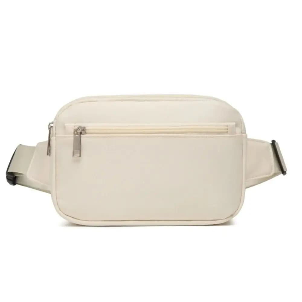 Multifunctional Marsupi in Oxford Fabric Elegant Crossbdoy Breast Bag Adjustable Laptop Running Bag Fashionable Women's Belt