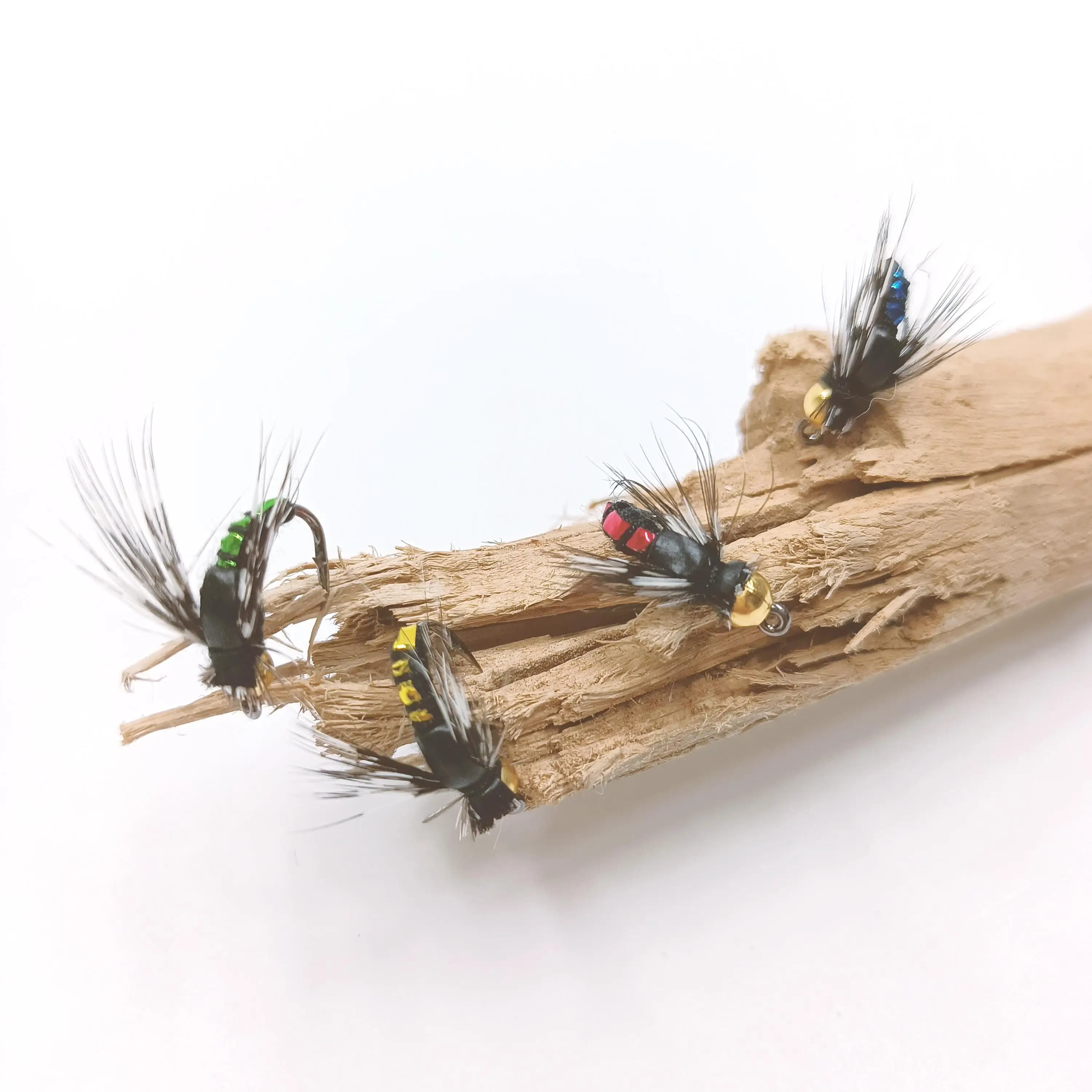 DUODUOYU 10 Pz/Box Fishing Richest Mosques In Moscow Fishing Esche Handmade Assortment with Artificial Esche Hooks for Spigola Trota Equipment