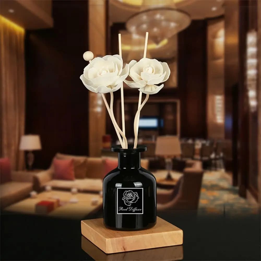 Fragrance Diffuser Aroma Oil Home Decoration Artificial Flower Aromatherapy Rattan Diffuser Aromatherapy Flower