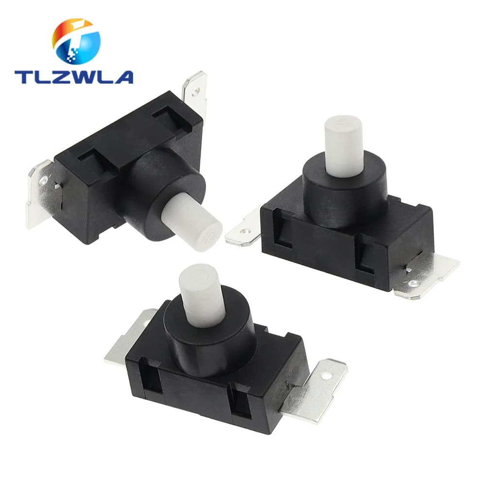 2PCS YT-2513-F Aspirapolvere Interruttore Accessori NOVA Cleaner Interruttore KAN-J4 Interruttore del pulsante di accensione Due gambe