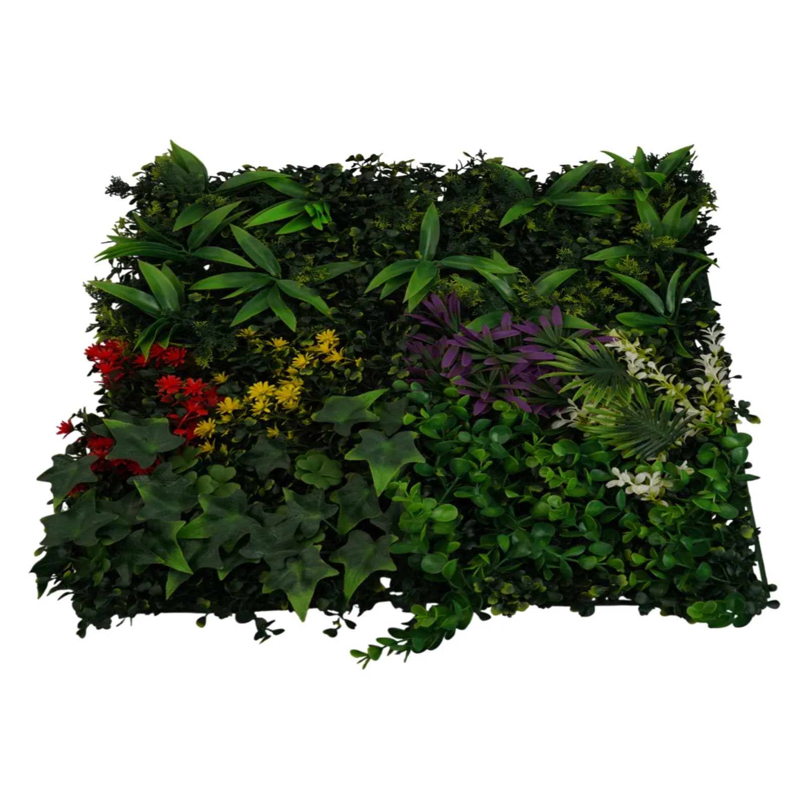 Artificial Vegetal Walls for Interior and Exterior, Garden Decoration, Woven Sheets, Easy Installation, Realistic Texture, Without Maintenance