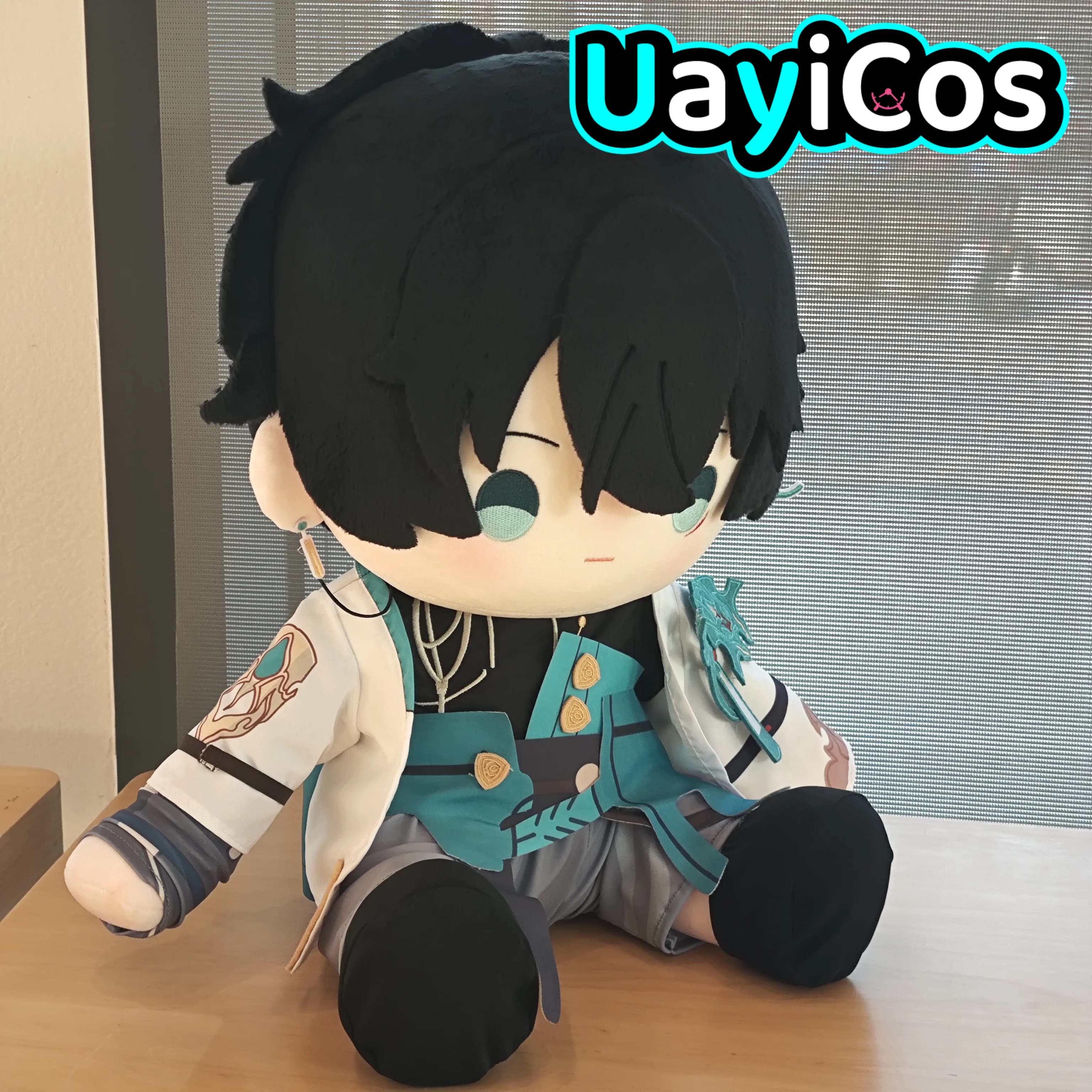 In Stock 40cm Honkai：Star Rail DanHeng Stuffed Plushies Plush Doll Clothes Pillow Anime Cute Ornaments Figure Game Toy Kids Cosp