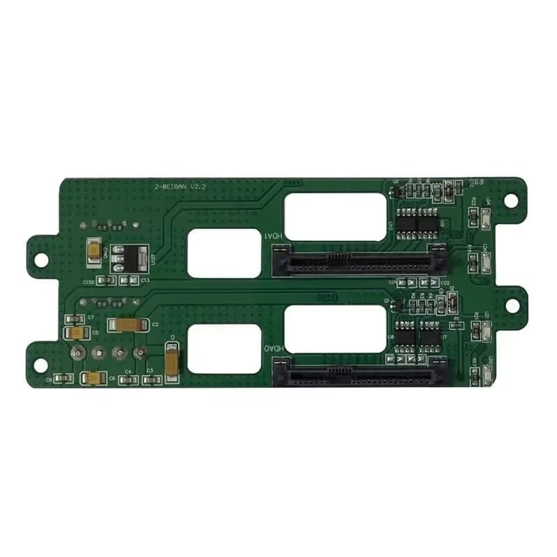 Schede Circuito Chassis NAS2, Accessori Backplane con Interfaccia SATA per Riparazione Server di Archiviazione, Materiale FR4 per Chassis NAS