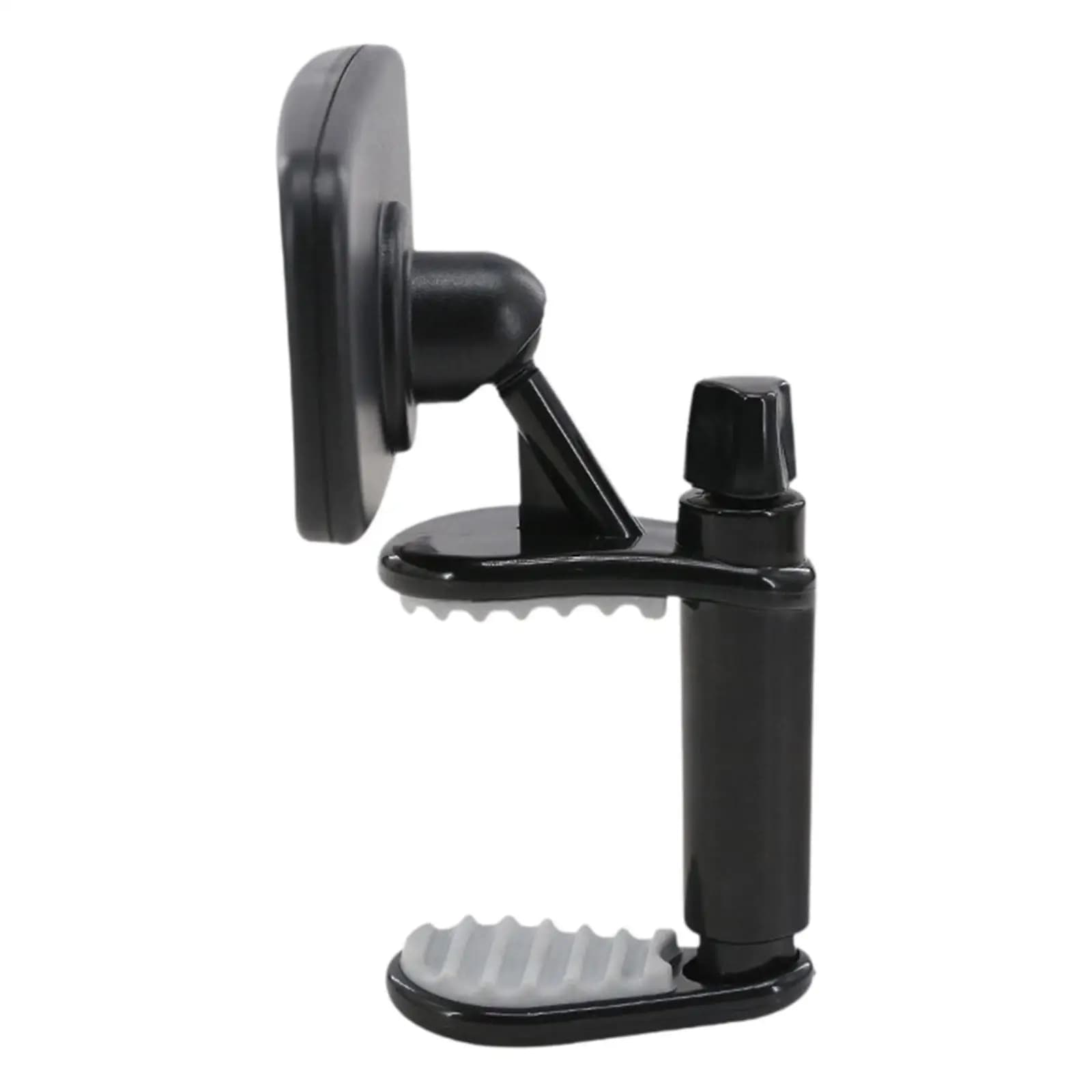 Specchietto Retrovisore Compatto per Interni Auto, Regolabile per Monitoraggio Bambini, Nero in ABS, Clip per Accessori Auto