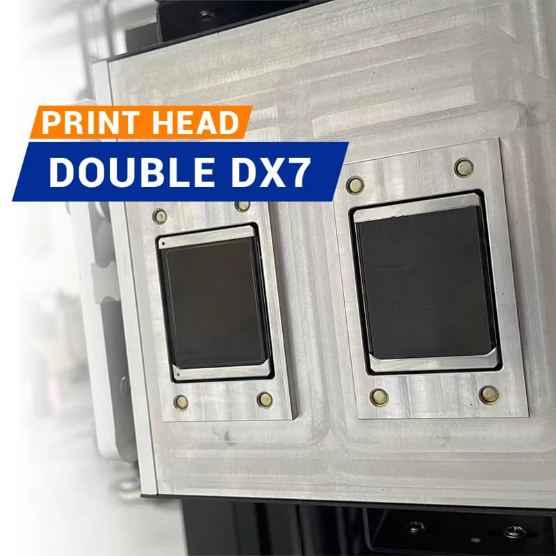 Stampante 3D per Pareti BK-UP1400X con Doppia Testina DX7 e Inchiostro UV per Operazioni Stabili e a Lungo Termine in Progetti di Decorazione Commerciale