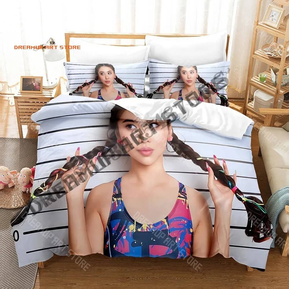 2026 3D Print Vilmei Bedding Set Single Twin Full Queen King Size Bed Set Adult Kid Bedroom Duvetcover Sets Bed Sheet