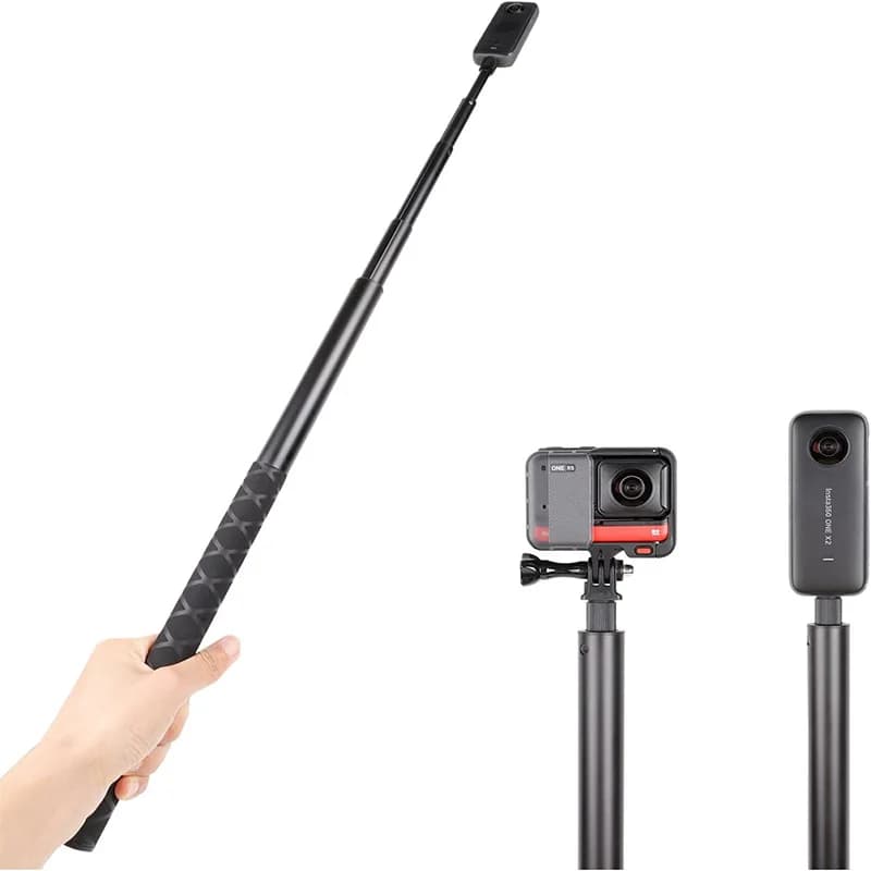 Asta Selfie Invisibile per Insta360 X5 X4 X3 X2, Bundle Selfie Stick Bullet Time, Impugnatura per Accessori Fotocamera GoPro DJI Action