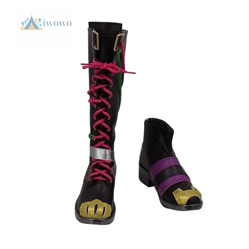 Arcane LOL Jinx Cosplay Shoes Custom Made Boots