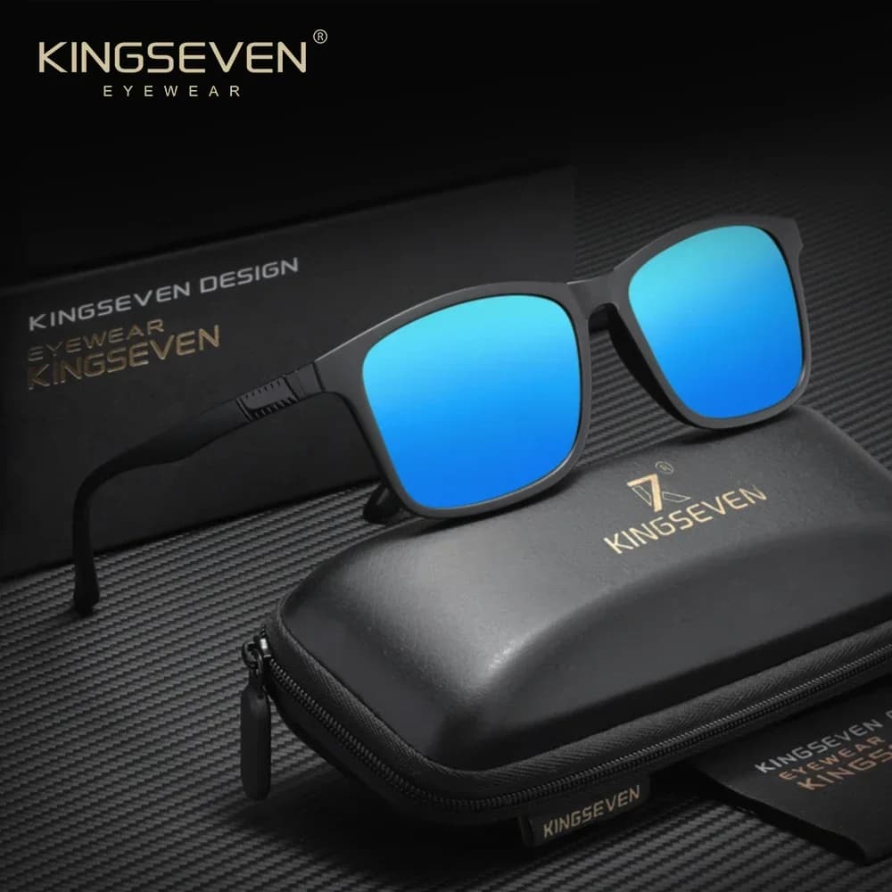 KINGSEVEN Classical Luxury Sunglasses Unisex Polarized Glasses Protective Outdoor Sports Fashion Driving Vintage Eyewear