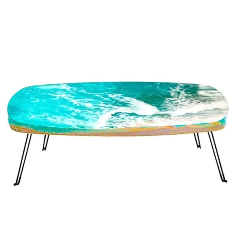 Irregular Large River Table Resin Silicone Mold, Round & Rectangle Mirror Epoxy Casting Mould For Home Coffee Table Decor Crafts
