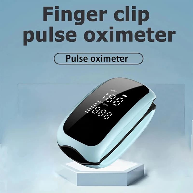 Recharge your finger pulse oximeter SpO2 Monitor oxygen saturation in blood with frequency measurements Medical digital LED heart rate meter