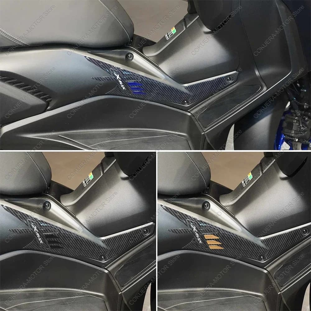 Protezioni Boomerang Adesivo di protezione Accessori moto Adesivo di protezione in resina epossidica 3D per Yamaha Xmax 125-300 2023 Decal