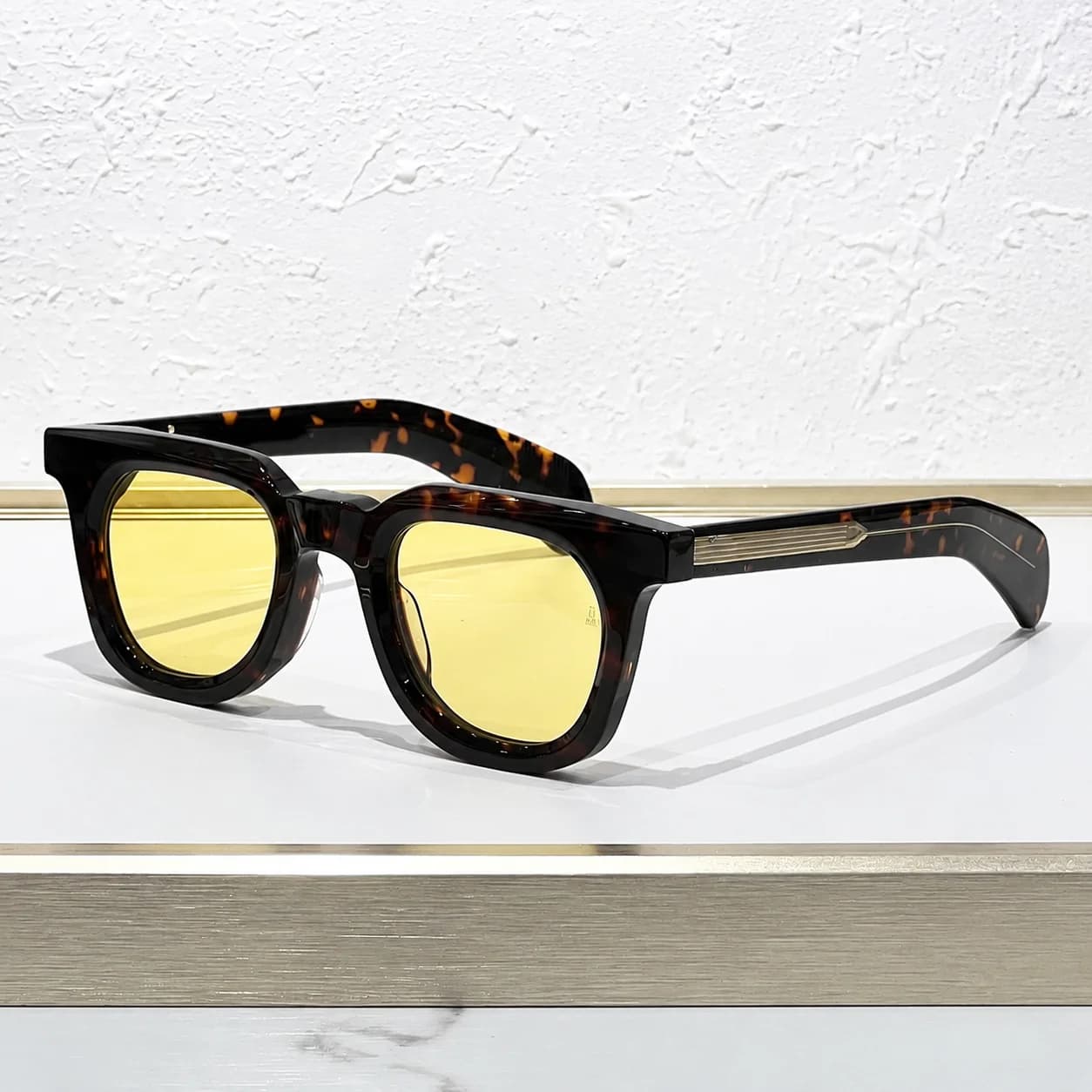 JMM Vendome Acetate Classical Oval Sunglasses Designer Brand Japan Style Uv400 Men High Quality Handmade Eyeglasses