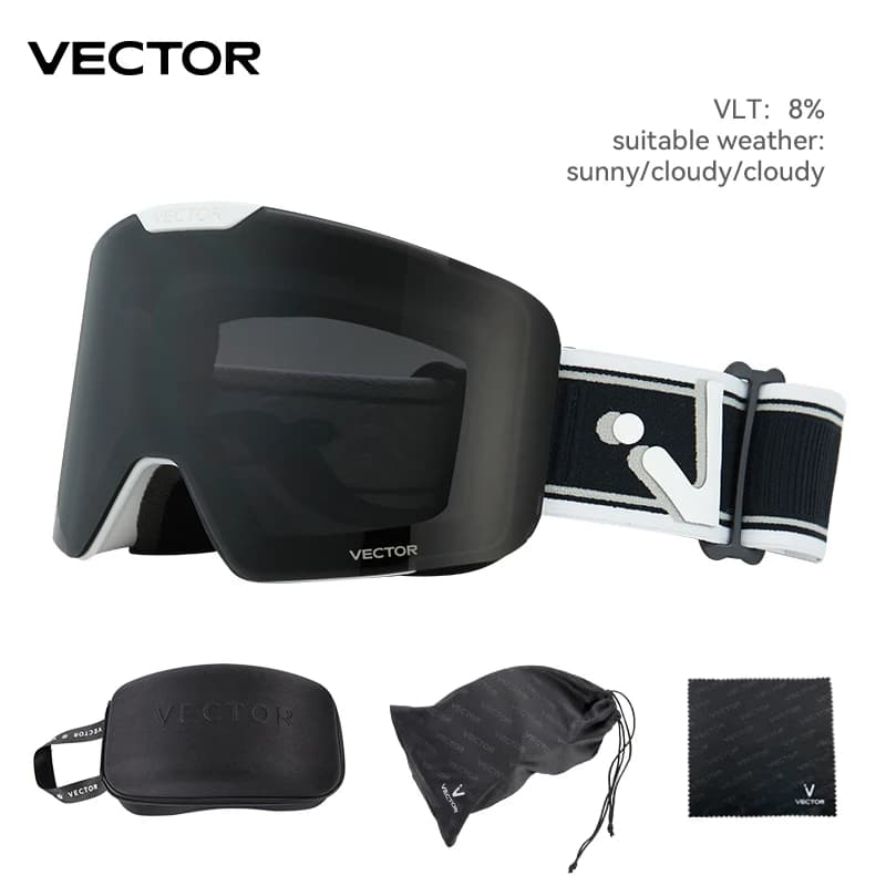 VECTOR Marca Occhiali da sci Bambini Occhiali da snowboard Occhiali per sci Protezione UV400 Sci Occhiali da neve Maschera da sci antiappannamento