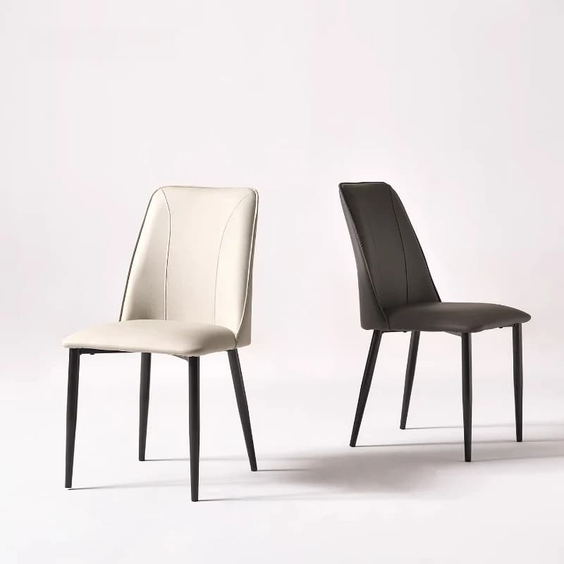 Sedie da Pranzo Trendy con Gambe in Metallo, Chaise Longue, Sedie da Cucina, Mobili da Bagno, Arredamento in Stile Italiano