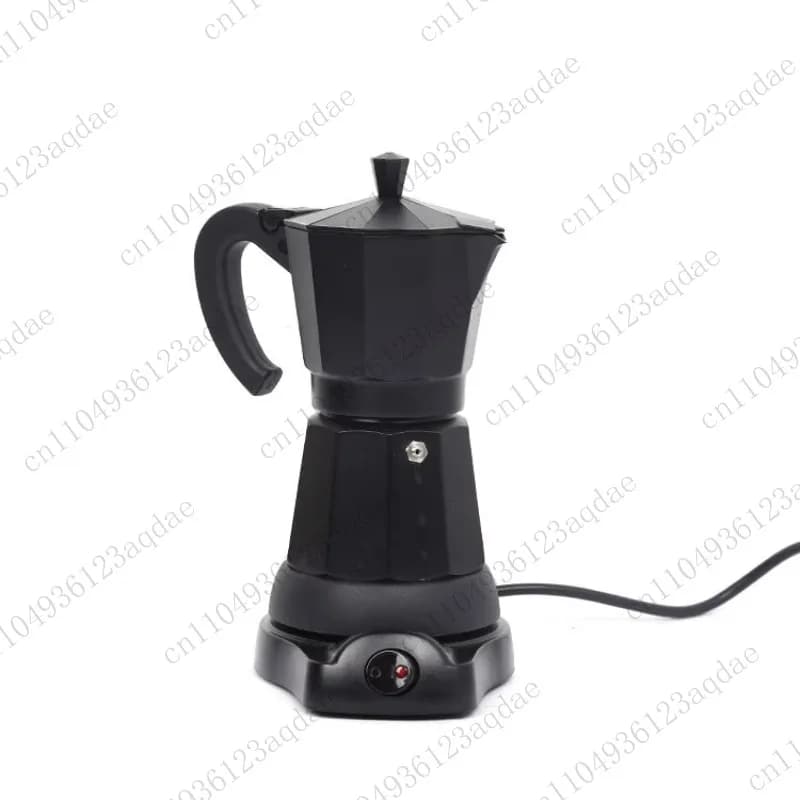 Moka aluminum electric coffee maker Fast and comfortable electric coffee maker for home use