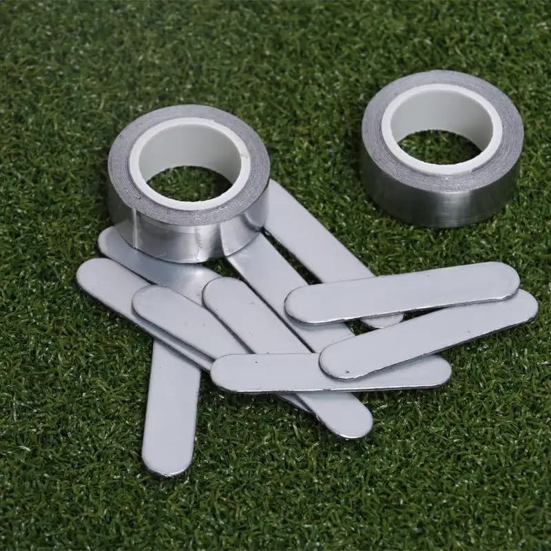 10/20/30pcs Golf Weighted Lead Tape Adhesive Lead Tape Strips Add Weight For Golf Club Tennis Racket Pickball Racket